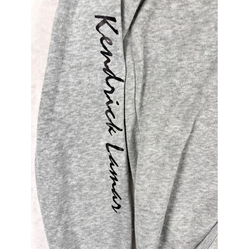 Kendrick Lamar Humble Damn Graphic Hoodie Gray Mens Small Hip Hop Streetwear - Picture 3 of 11